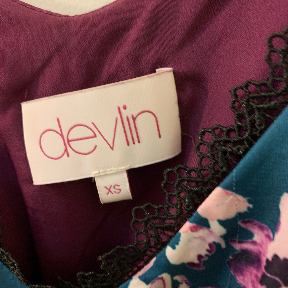 Revolve Devlin Katrina Satin Moroccan Floral Blos… - image 6